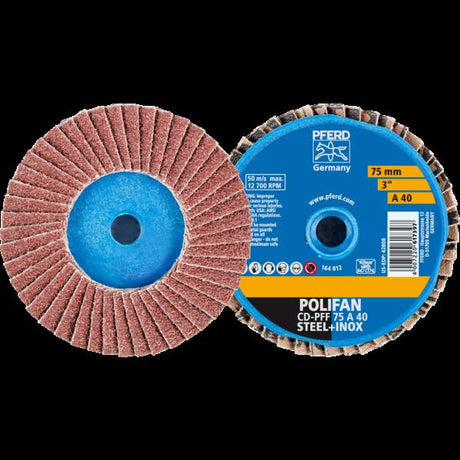 PFERD COMBIDISC-Utensili abrasivi CD PFF 75 A 40