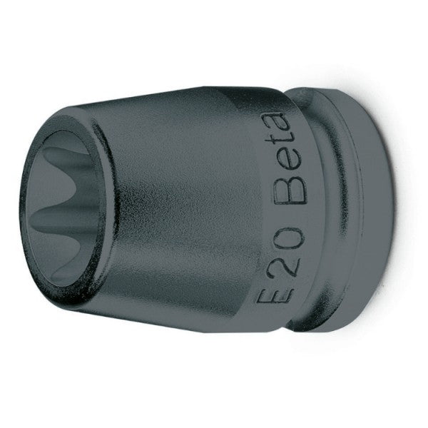 Beta Chiavi a bussola per viti con profilo Torx® con attacco quadro femmina 1/2" fosfatate