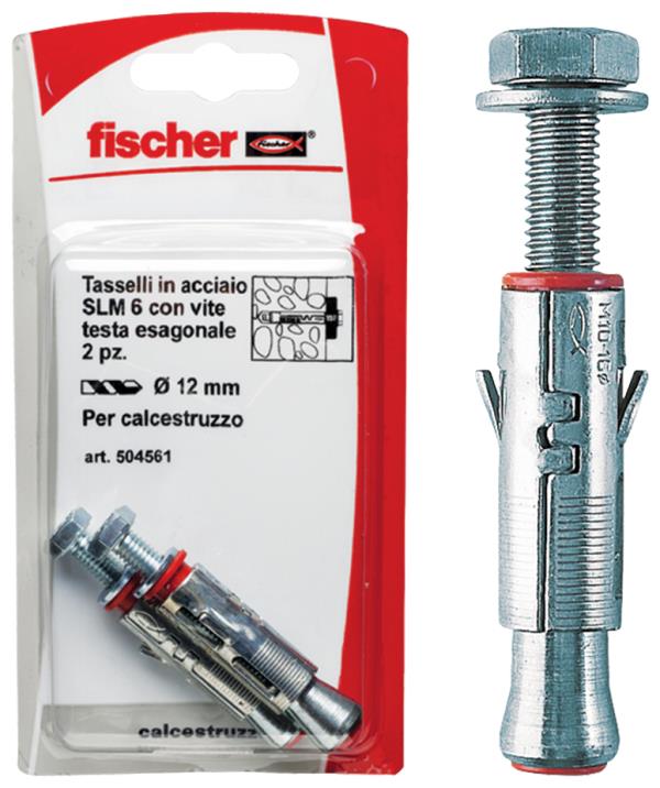 FISCHER Tasselli acciaio SLM 8 TE K (1 Pz.)