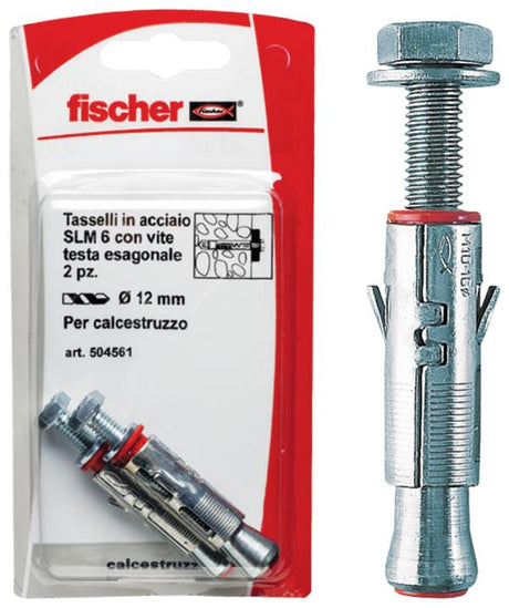 FISCHER Tasselli acciaio SLM 8 TE K (1 Pz.)