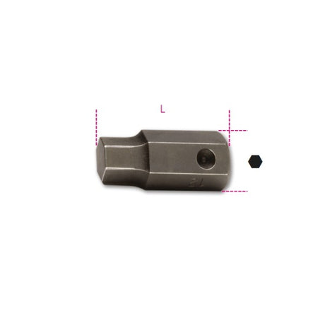 Beta Inserti maschio esagonale attacco 16 mm fosfatati