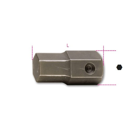 Beta Inserti Macchina maschio esagonale attacco 32 mm