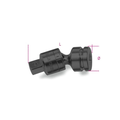 Beta Snodo con attacchi quadri maschio e femmina 3/4" fosfatato