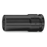 Beta Chiavi a bussola con attacco quadro femmina 3/4" bocca esagonale serie lunga sottile fosfatate