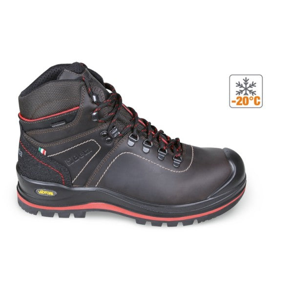Beta Scarpe alte in pelle idrorepellente con battistrada in gomma VIBRAM®