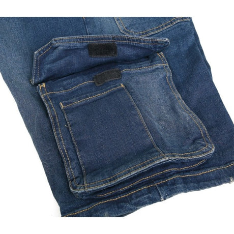 Beta Bermuda jeans da lavoro elasticizzati
