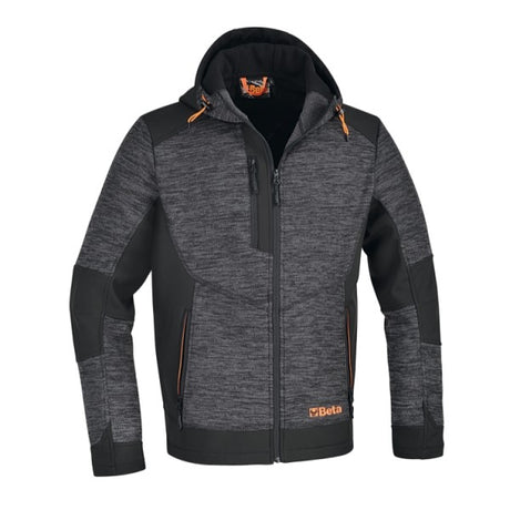 Beta Felpa tecnica in pile con inserti in tessuto softshell