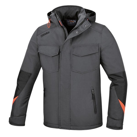 Beta Giaccone in poliestere Oxford 300D impermeabilizzato, con spalmatura in PU, grigio