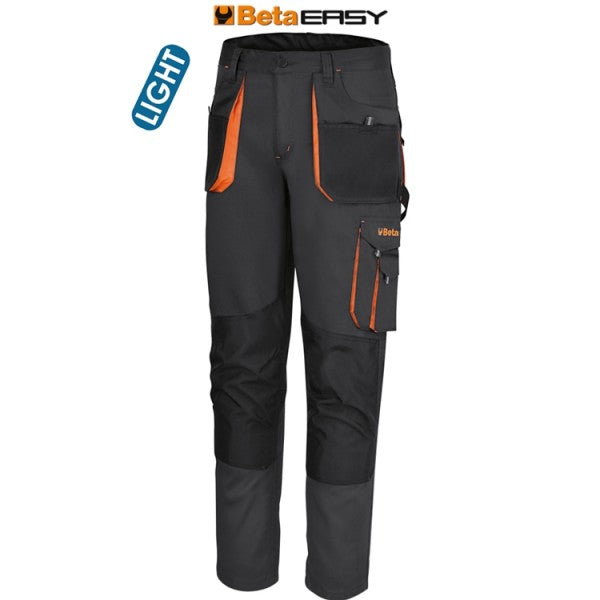 Beta Pantaloni leggeri da lavoro, grigio