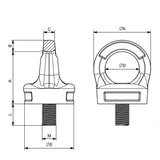 CARCANO C807X UNC Golfare girevole h.q.