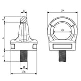 CARCANO C807X Golfare girevole h.q.