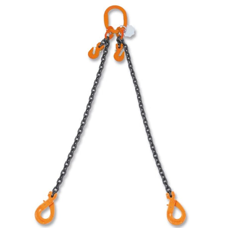 Beta Pendente per sollevamento con ganci Self-Locking e accorciatori catena a 2 bracci, grado 8