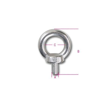 Beta Golfari maschio, inox AISI 316