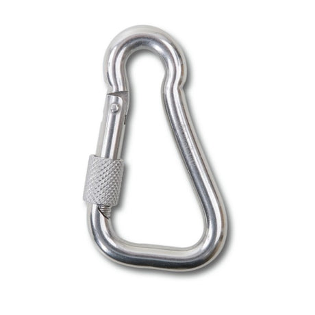 Beta Moschettoni asimmetrici con ghiera inox AISI 316