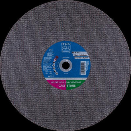 PFERD Dischi da taglio 100 EHT 350-4,5 SG CAST+STONE/20,0