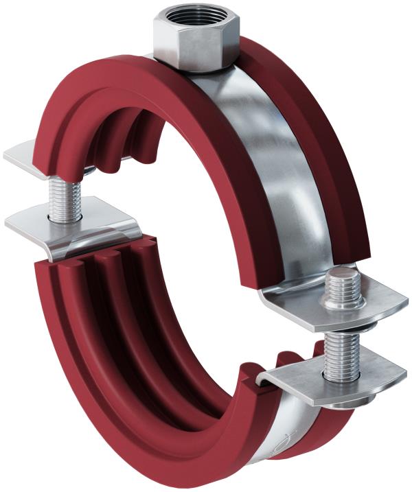 FISCHER Collare tubazioni con isolamento FRSH 74-78 (25 Pz.)