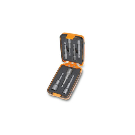 Beta 7 inserti per avvitatori chiavi a bussola esagonale magnetici, in astuccio tascabile