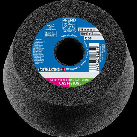 PFERD Mole a tazza 50 ETT 110-20 C 60 SG CAST+STONE