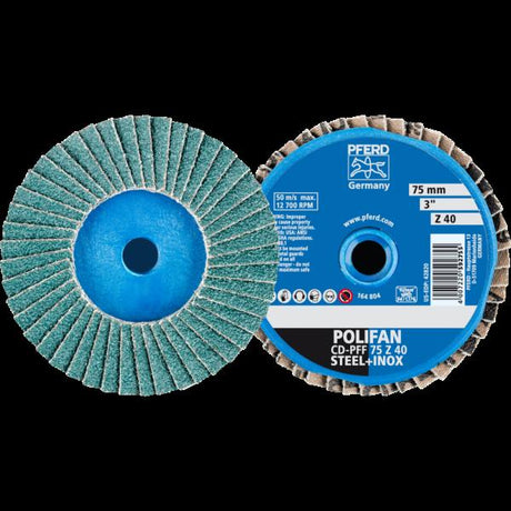 PFERD COMBIDISC-Utensili abrasivi CD PFF 75 Z 40