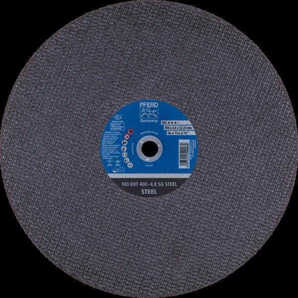 PFERD Dischi da taglio 100 EHT 400-4,8 SG STEEL/22,23