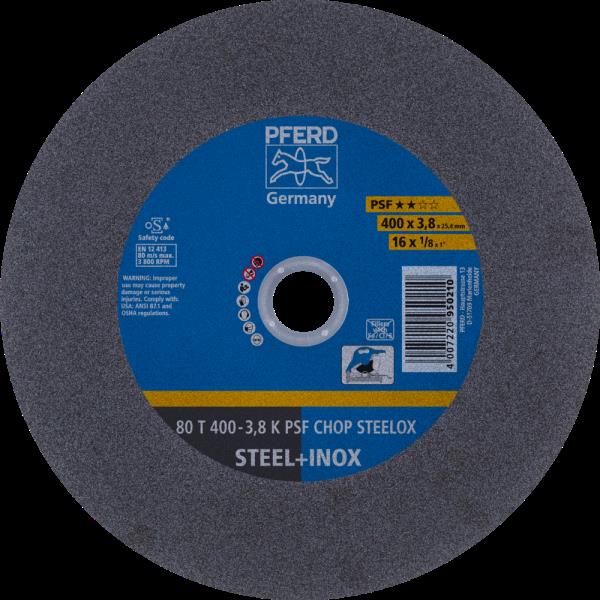 PFERD CHOPSAW dischi taglio stazionario 80 T 400-3,8 K PSF CHOP STEELOX/25,4