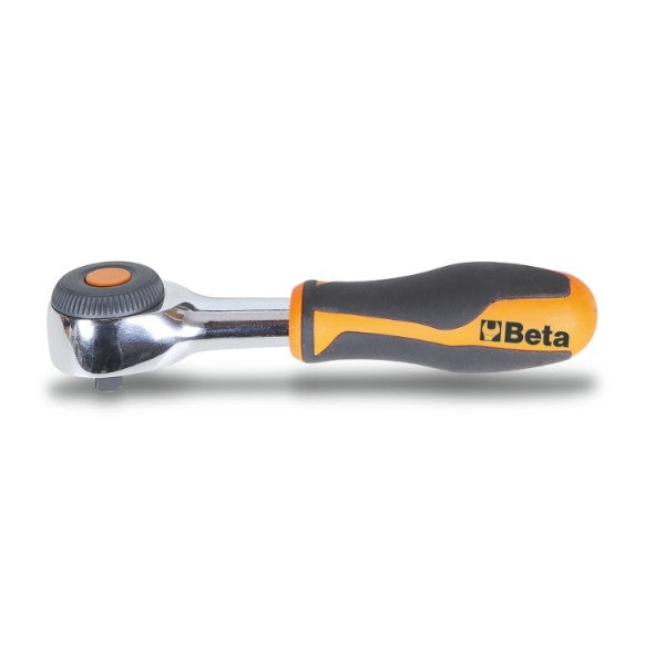 Beta Cricchetto reversibile con impugnatura rotante con attacco quadro maschio 1/4" meccanismo a 52 denti
