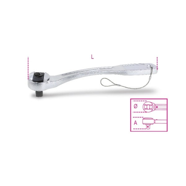 Beta Cricchetti reversibili con sistema anticaduta H-SAFE