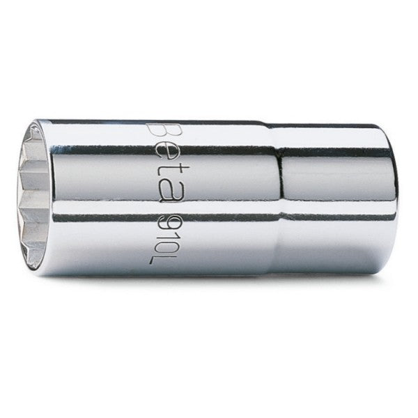Beta Chiavi a bussola con attacco quadro femmina 3/8", tipo lungo bocca poligonale, cromate