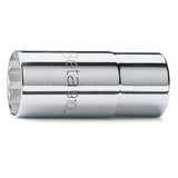 Beta Chiavi a bussola con attacco quadro femmina 3/8", tipo lungo bocca poligonale, cromate