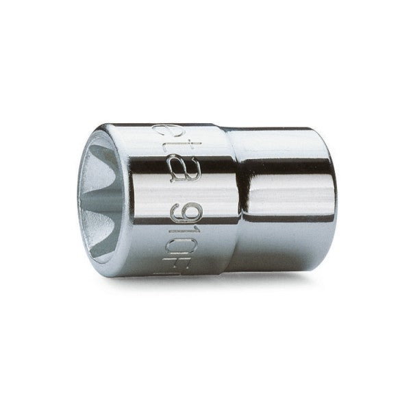 Beta Chiavi a bussola con attacco quadro femmina 3/8" per viti con profilo Torx® cromate