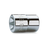 Beta Chiavi a bussola con attacco quadro femmina 3/8" per viti con profilo Torx® cromate