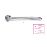 Beta Cricchetto reversibile con attacco quadro maschio 1/2" in acciaio inossidabile