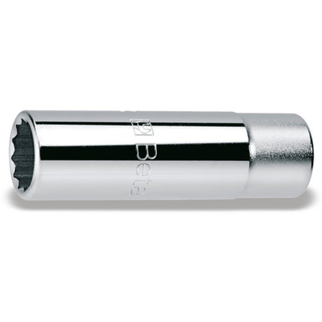 Beta Chiavi a bussola con attacco quadro femmina 1/2", tipo lungo bocca poligonale, cromate