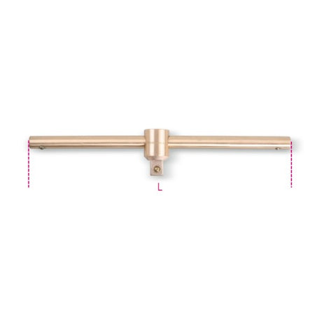 Beta Quadro maschio 1/2" con spina scorrevole antiscintilla