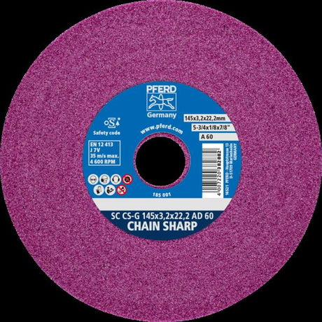 PFERD Mole a disco leg.ceramico SC CS-G 145x3,2x22,2 AD 60J7V