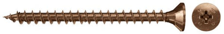 FISCHER Viti truciolari pozi FPF-SZ 5,0x40 BUF bronzate, (500 Pz.)