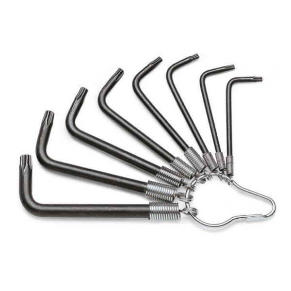 Beta Serie di chiavi maschio piegate per viti con impronta Torx®, brunite, con anello