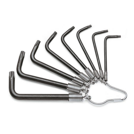 Beta Serie di chiavi maschio piegate per viti con impronta Torx®, brunite, con anello