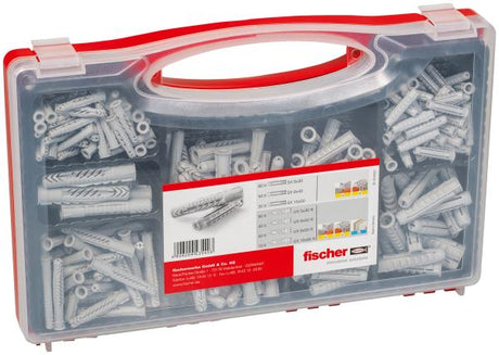 FISCHER REDBOX DUOPOWER con viti Valigetta tasselli (1 Pz.)