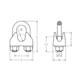 CARCANO A005 Morsetto uni en 13411-5