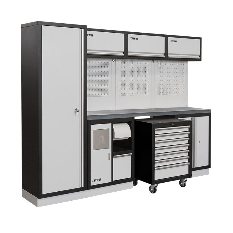Fervi Arredamento modulare per officina - A008E