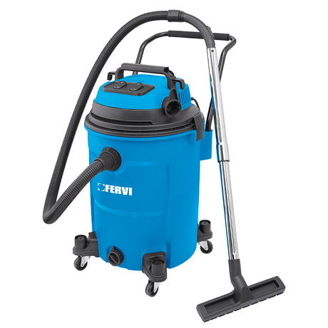 Fervi Aspirapolvere aspiraliquidi 60l con 2 motori - A024/602