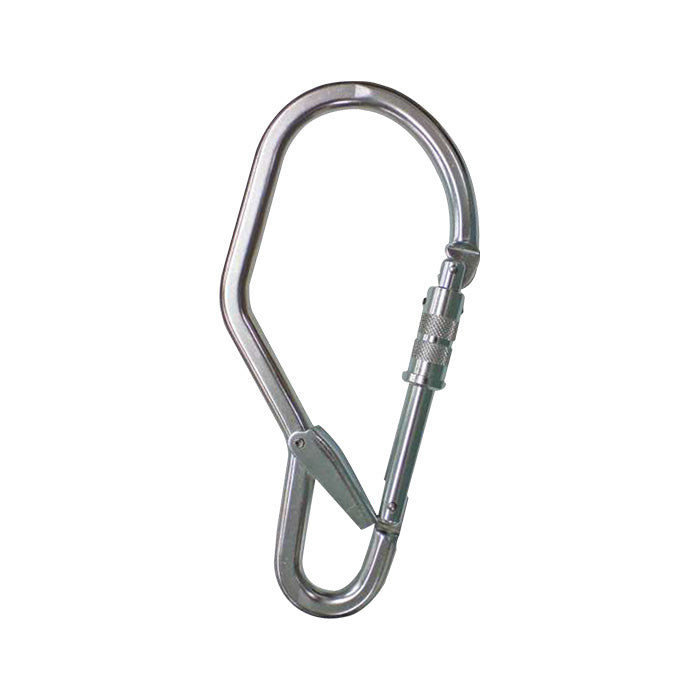 Delta Plus Moschettone ad ampia apertura con occhiello AM027 - Olivieri Ferramenta srl