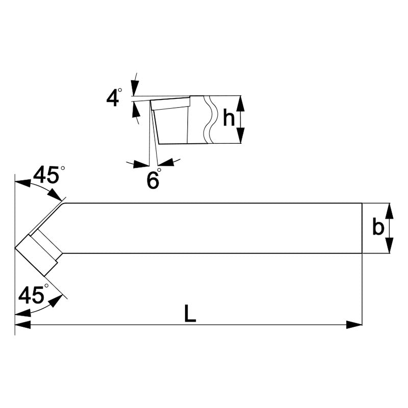 Fervi Brasato per sgrossare - BRAS410310RP