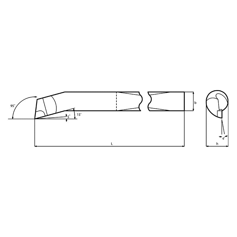 Fervi Brasato per fori ciechi - BRAS411108RP