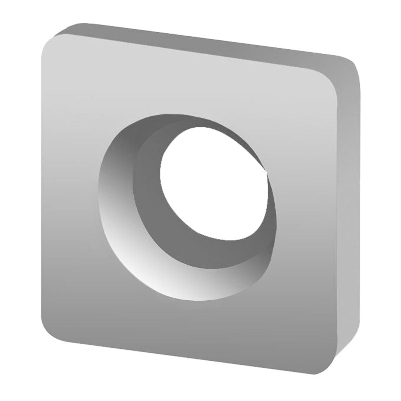 Fervi 5 basi quadrate 12mm - BSSS12