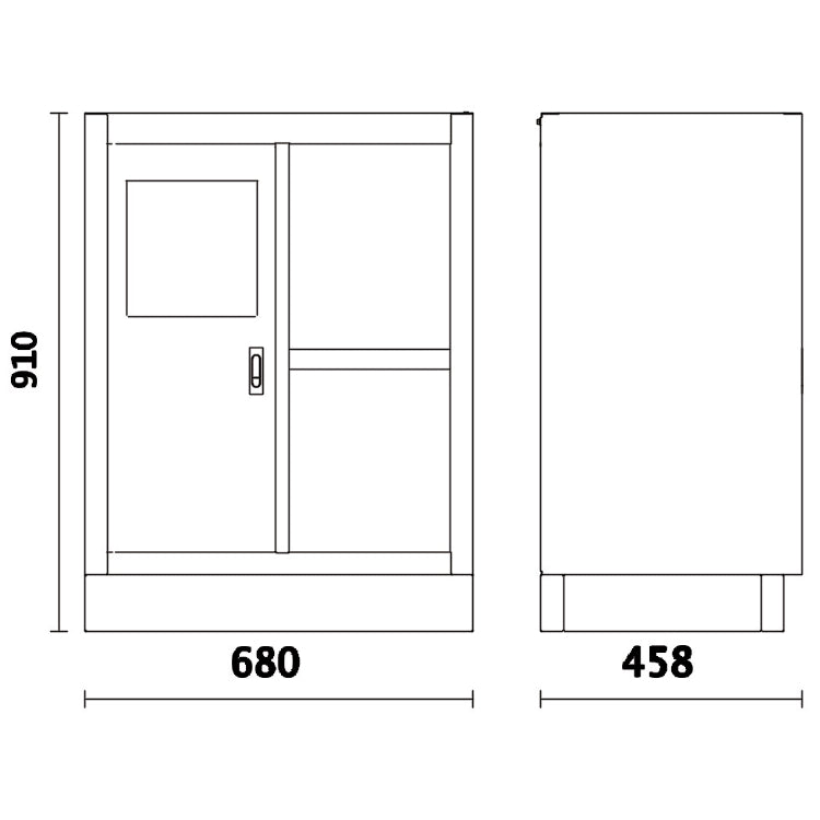 Beta Modulo fisso di servizio per arredo officina C45PRO