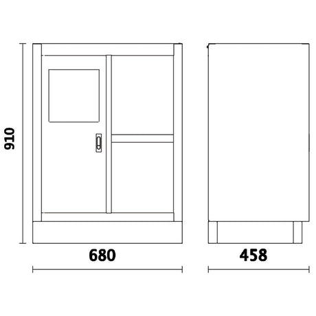 Beta Modulo fisso di servizio per arredo officina C45PRO