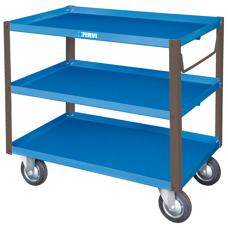 Fervi Carrello a 3 vasche - C750