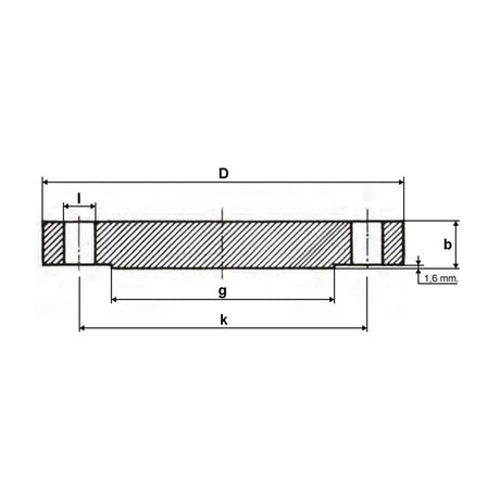 Flangia blind ASME B16.5 ANSI 150 lb - Acciaio inox forgiato - Olivieri Ferramenta srl
